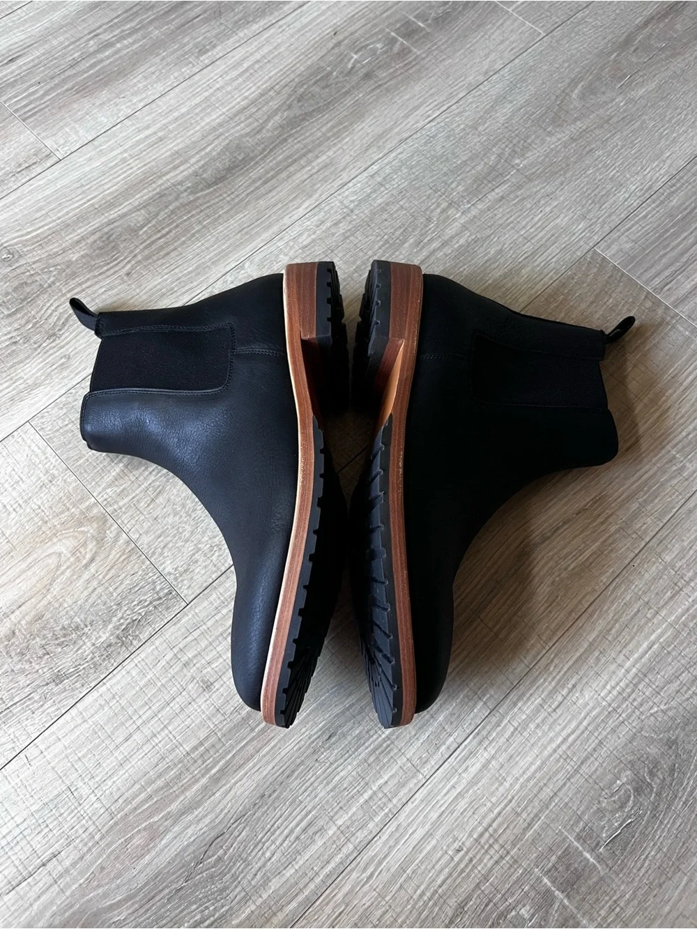 NEW Nisolo Marco Chelsea Boot Black Mens size 10.5